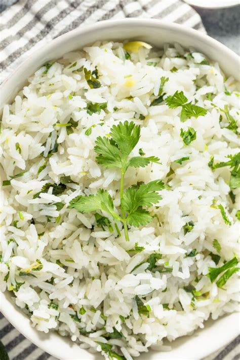 How does Cilantro Lime Basmati Rice fit into your Daily Goals - calories, carbs, nutrition