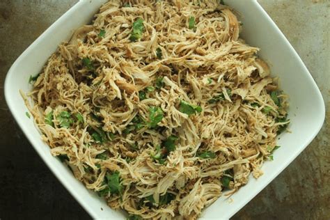 How does Cilantro-Lime Pulled Chicken fit into your Daily Goals - calories, carbs, nutrition