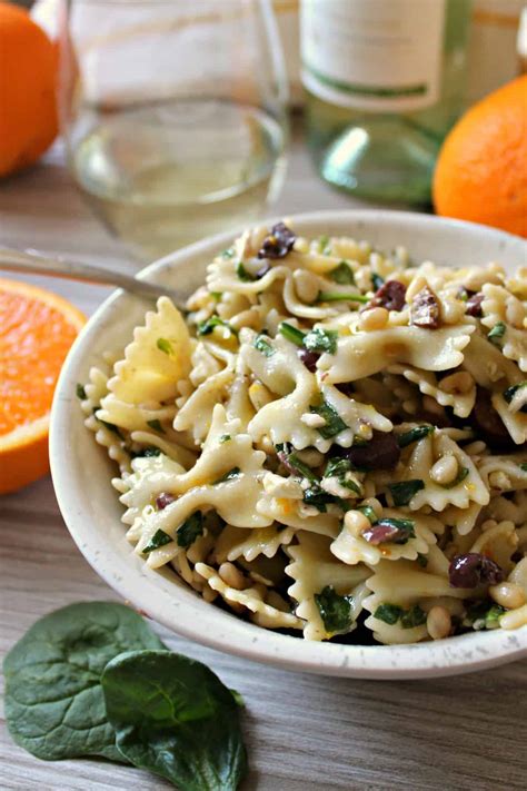 How does Citrus Spinach Pasta Salad (No Nuts) fit into your Daily Goals - calories, carbs, nutrition