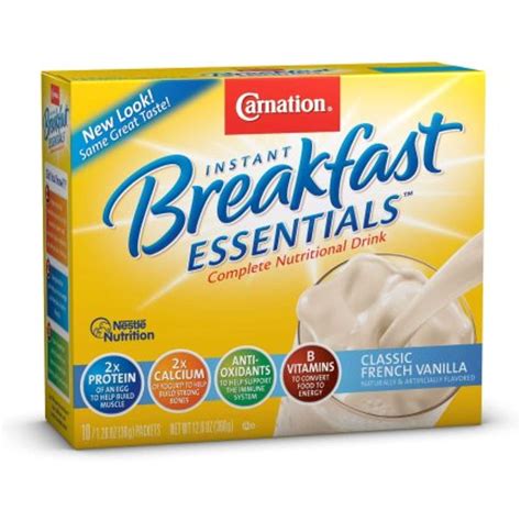 How does Classic French Vanilla - Breakfast Essentials fit into your Daily Goals - calories, carbs, nutrition