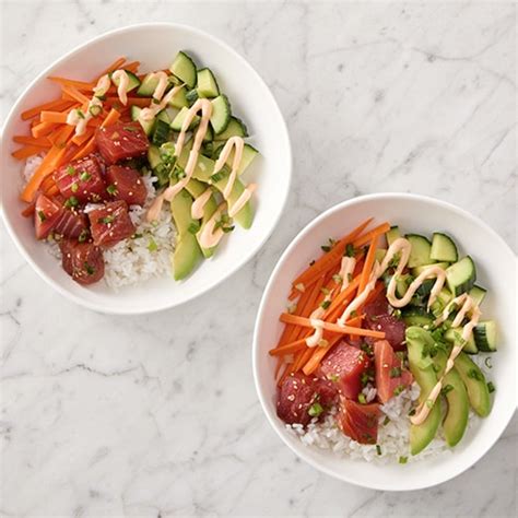 How does Classic Poke Bowl fit into your Daily Goals - calories, carbs, nutrition