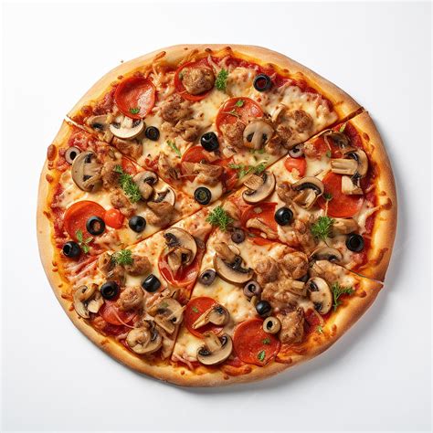 How does Classic Supreme Pizza fit into your Daily Goals - calories, carbs, nutrition