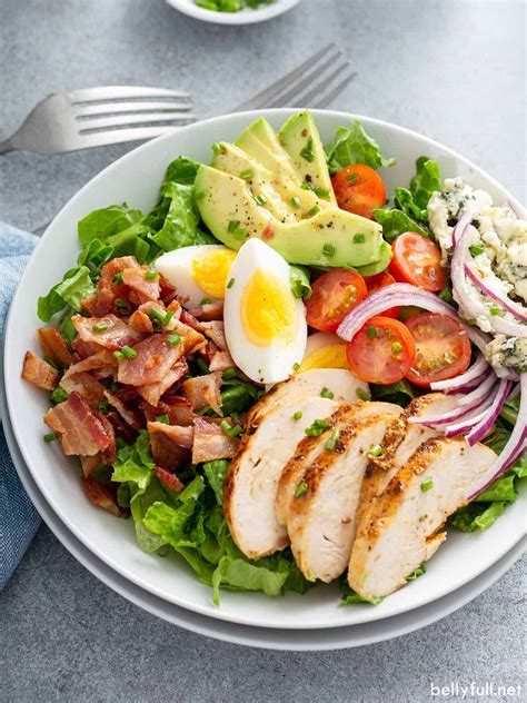 How does Cobb Salad - Plate fit into your Daily Goals - calories, carbs, nutrition