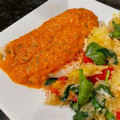 How does Coconut Fish with Red Pepper Sauce fit into your Daily Goals - calories, carbs, nutrition