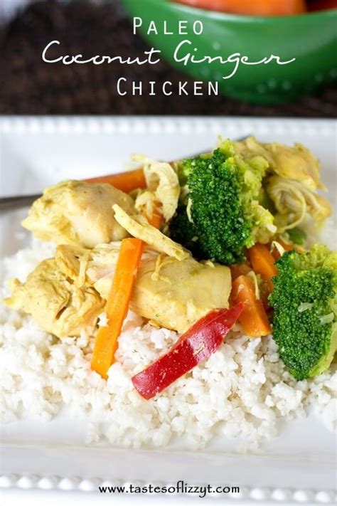 How does Coconut Ginger Chicken fit into your Daily Goals - calories, carbs, nutrition