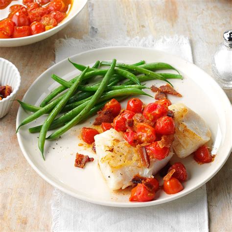 How does Cod with bacon & shrimp hollandaise (95191.3) fit into your Daily Goals - calories, carbs, nutrition