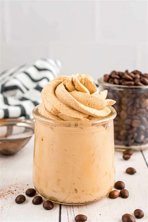 How does Coffee Infused Whipped Cream fit into your Daily Goals - calories, carbs, nutrition