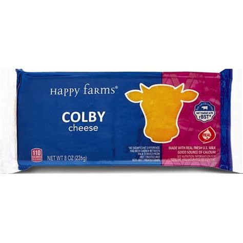 How does Colby Jack Cheese Block fit into your Daily Goals - calories, carbs, nutrition