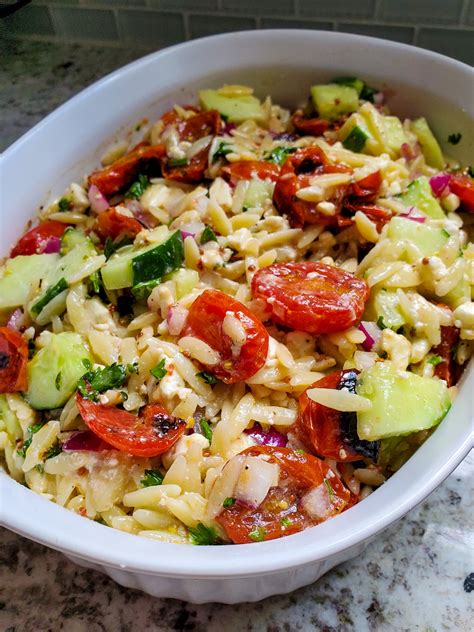 How does Cold Orzo Salad, Italian Dressing fit into your Daily Goals - calories, carbs, nutrition