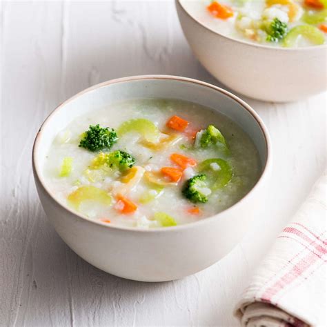 How does Congee with Vegetables Ginger and Sung (94217.4) fit into your Daily Goals - calories, carbs, nutrition