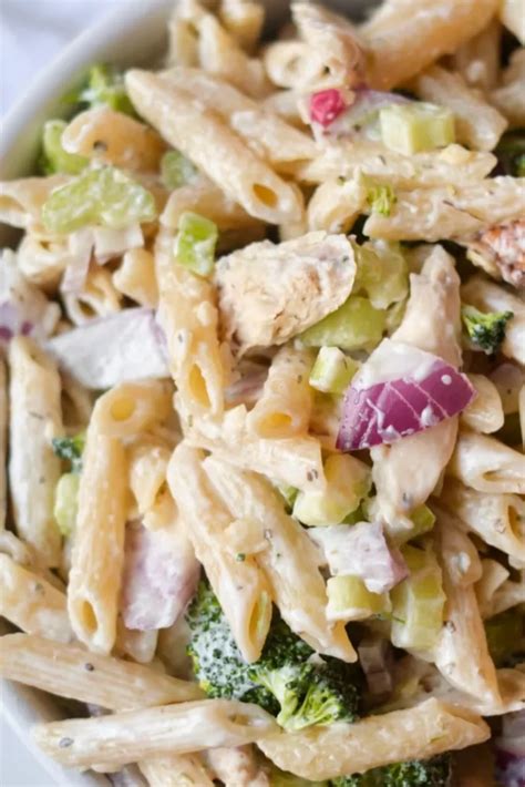 How does Continental Pasta Salad w/Chicken and Ranch Dressing fit into your Daily Goals - calories, carbs, nutrition