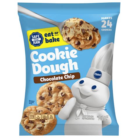 How does Cookie Dough Chocolate Chip 1.33 oz 2 EA fit into your Daily Goals - calories, carbs, nutrition