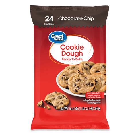 How does Cookie Dough Chocolate Chip 1.33 oz 6 EA fit into your Daily Goals - calories, carbs, nutrition