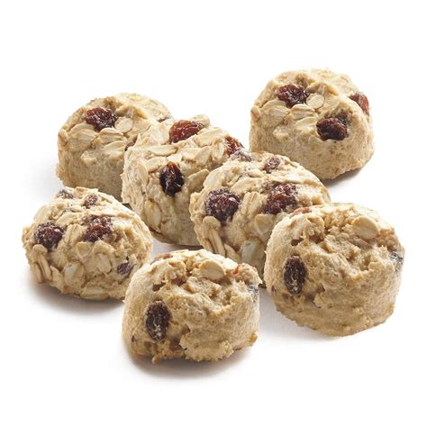 How does Cookie Dough Oatmeal Raisin 1.33 oz 6 EA fit into your Daily Goals - calories, carbs, nutrition