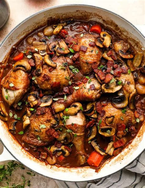 How does Coq au Vin Marinade fit into your Daily Goals - calories, carbs, nutrition