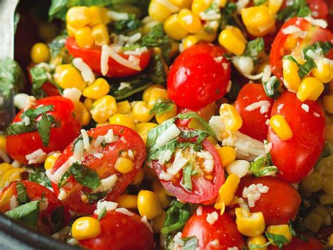 How does Corn, Cherry Tomato & Arugula fit into your Daily Goals - calories, carbs, nutrition