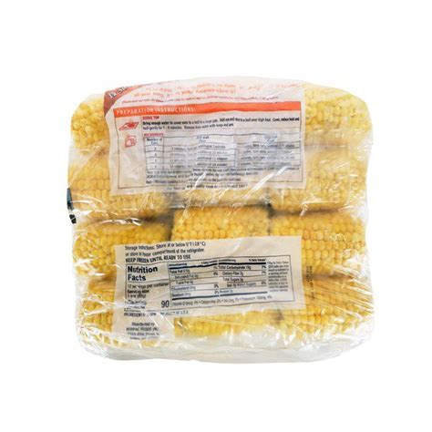 How does Corn on the Cob Flav-R-Pac fit into your Daily Goals - calories, carbs, nutrition