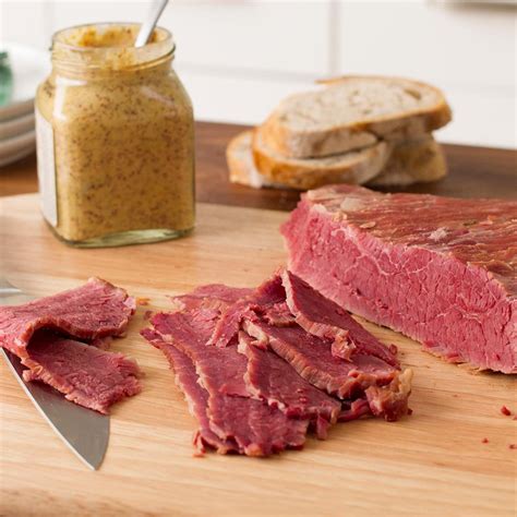 How does Corned Beef Brisket fit into your Daily Goals - calories, carbs, nutrition