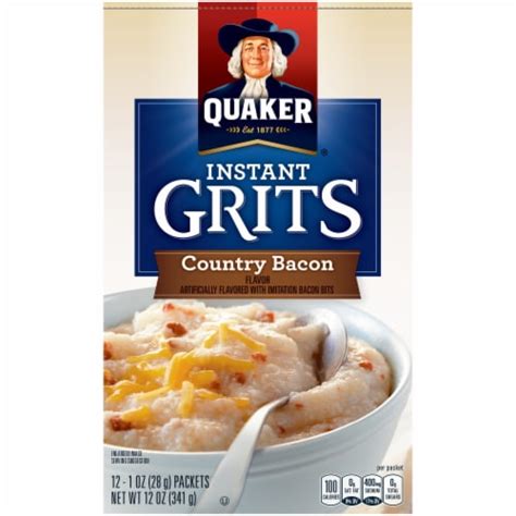 How does Country Bacon Grits fit into your Daily Goals - calories, carbs, nutrition