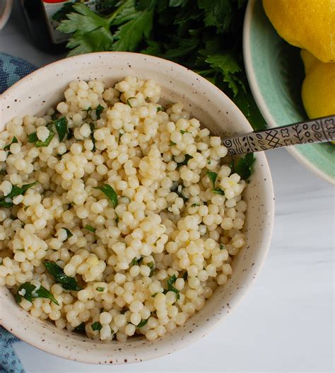 How does Couscous Israeli Lemon Herb 1 oz fit into your Daily Goals - calories, carbs, nutrition