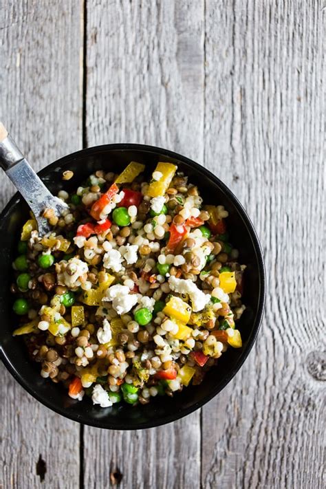 How does Couscous Lentil Salad (9542.0) fit into your Daily Goals - calories, carbs, nutrition