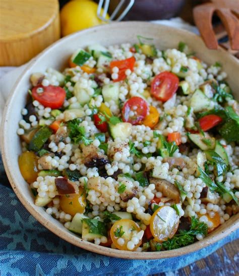 How does Couscous with Grilled Garden Veggies fit into your Daily Goals - calories, carbs, nutrition