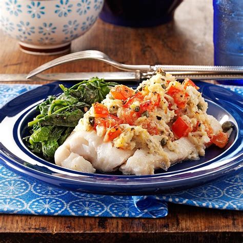 How does Crab Topped Tilapia Fillet fit into your Daily Goals - calories, carbs, nutrition