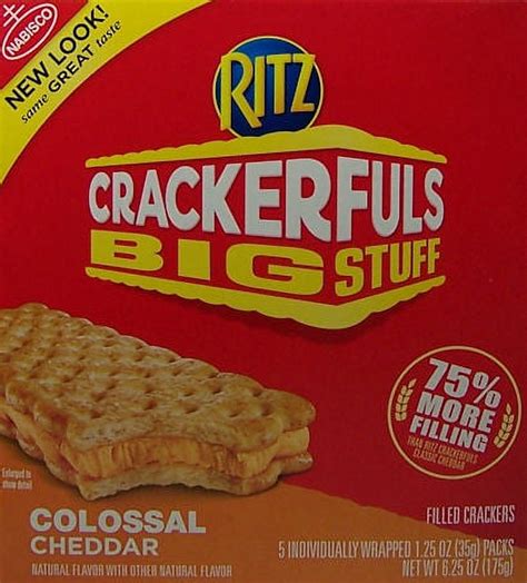 How does Crackerfuls - Colossal Cheddar fit into your Daily Goals - calories, carbs, nutrition