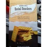 How does Crackers, Social Snackers fit into your Daily Goals - calories, carbs, nutrition