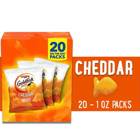 How does Crackers - Cheddar Packs 2 Go! fit into your Daily Goals - calories, carbs, nutrition