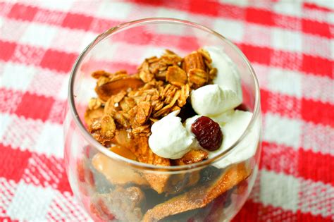 How does Cranberry Chocolate Almond Parfait fit into your Daily Goals - calories, carbs, nutrition