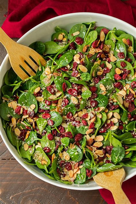 How does Cranberry Spinach Salad fit into your Daily Goals - calories, carbs, nutrition