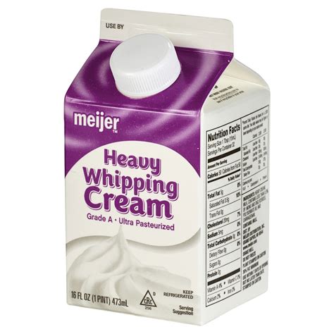 How does Cream, fluid, heavy whipping fit into your Daily Goals - calories, carbs, nutrition