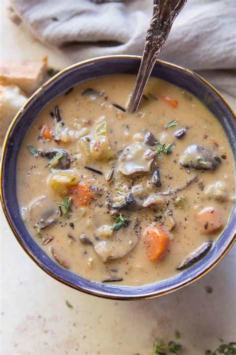 How does Cream of Mushroom Wild Rice Soup (MF12z) fit into your Daily Goals - calories, carbs, nutrition