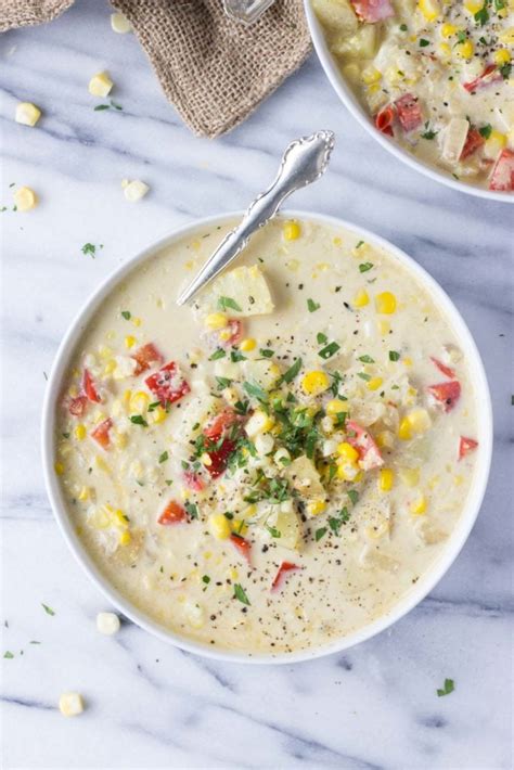 How does Creamy Corn Chowder fit into your Daily Goals - calories, carbs, nutrition