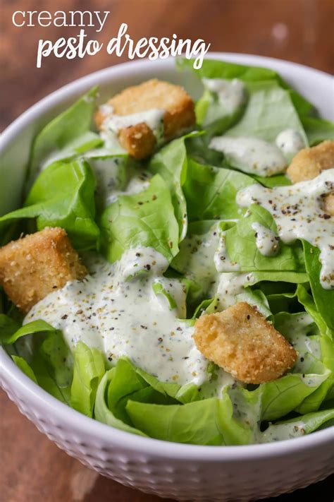 How does Creamy Pesto Dressing HE fit into your Daily Goals - calories, carbs, nutrition