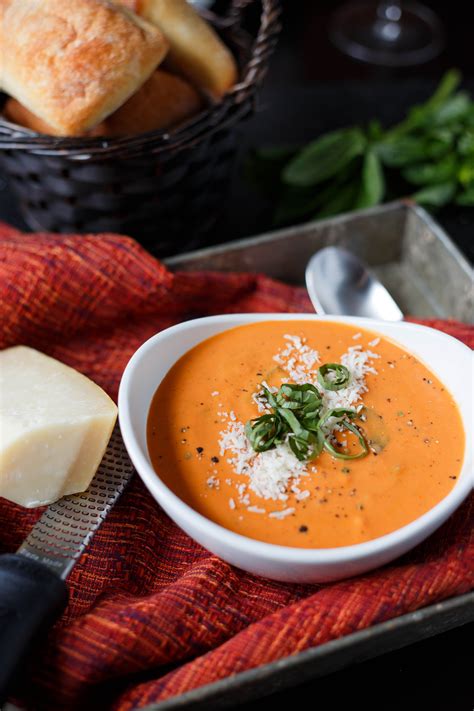 How does Creamy Tomato with Basil Soup fit into your Daily Goals - calories, carbs, nutrition