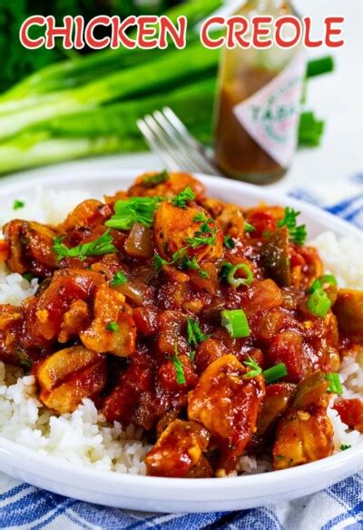 How does Creole Chicken fit into your Daily Goals - calories, carbs, nutrition