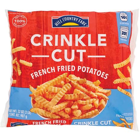 How does Crinkle Cut French Fried Potatoes fit into your Daily Goals - calories, carbs, nutrition