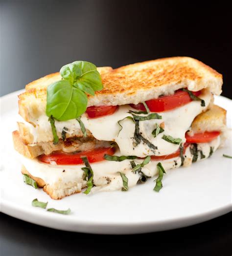 How does Crispy Caprese Grilled Cheese fit into your Daily Goals - calories, carbs, nutrition