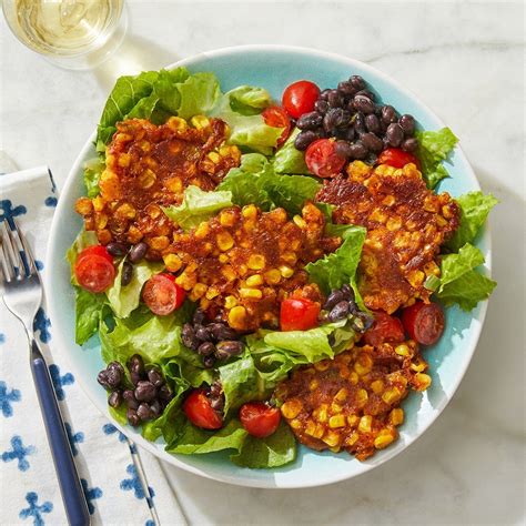 How does Crispy Chicken Breast Fritter Salad with Ranch Dressing fit into your Daily Goals - calories, carbs, nutrition