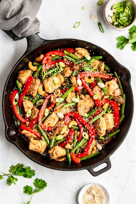 How does Crispy Orange Chicken - Stirfry fit into your Daily Goals - calories, carbs, nutrition