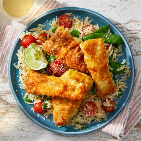 How does Crispy Pollock fit into your Daily Goals - calories, carbs, nutrition