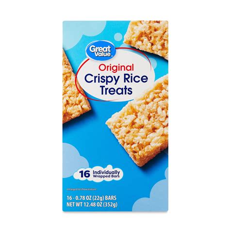 How does Crispy Rice Treats fit into your Daily Goals - calories, carbs, nutrition