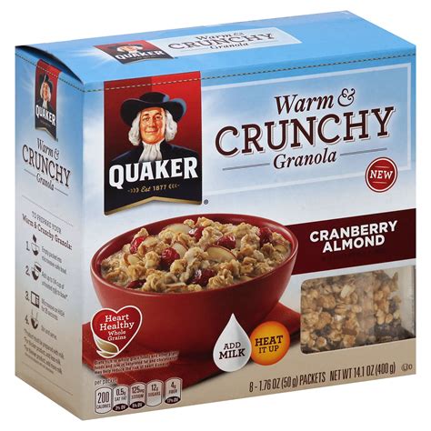 How does Crunchy Cranberry Almond Cereal fit into your Daily Goals - calories, carbs, nutrition