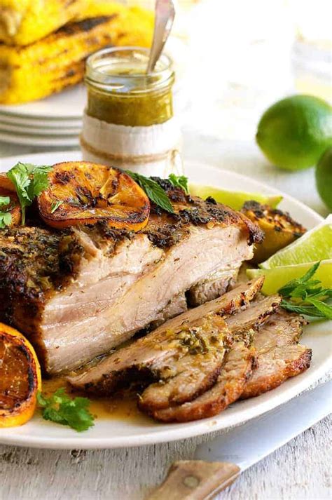 How does Cuban Mojo Roasted Pork Loin fit into your Daily Goals - calories, carbs, nutrition