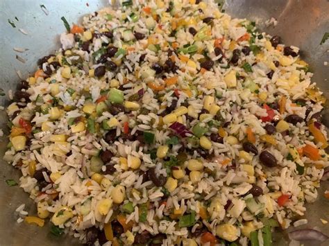 How does Cuban Rice Salad with Corn & Beans fit into your Daily Goals - calories, carbs, nutrition