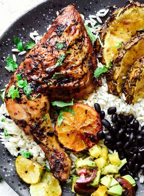 How does Cuban Rubbed Chicken fit into your Daily Goals - calories, carbs, nutrition