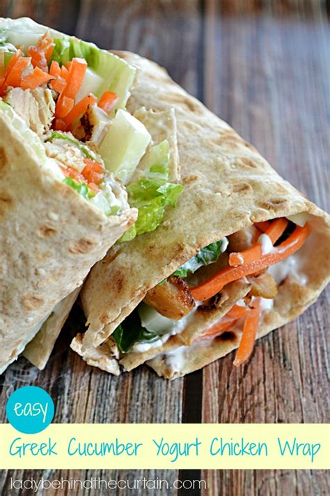 How does Cucumber Yogurt Greek Chicken Wrap, Tortilla fit into your Daily Goals - calories, carbs, nutrition