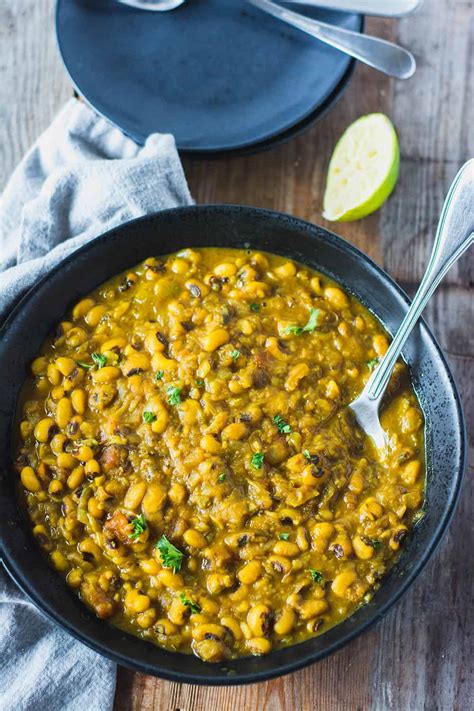 How does Curried Black Eyed Peas - Rongee fit into your Daily Goals - calories, carbs, nutrition